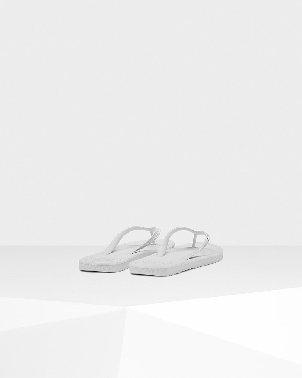 Womens Hunter Flip Flops White - Original - 0486235-EO